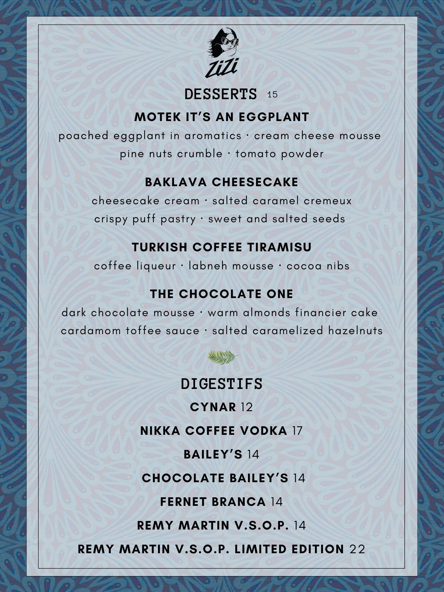 Desserts